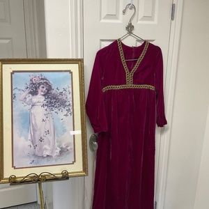 70’s Velvet Gown